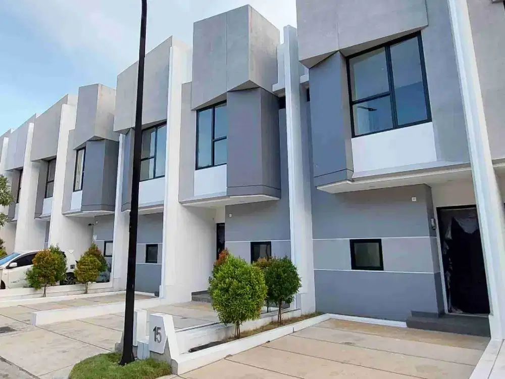 rumah cluster modern selangkah ke tol cimanggis dan LRT