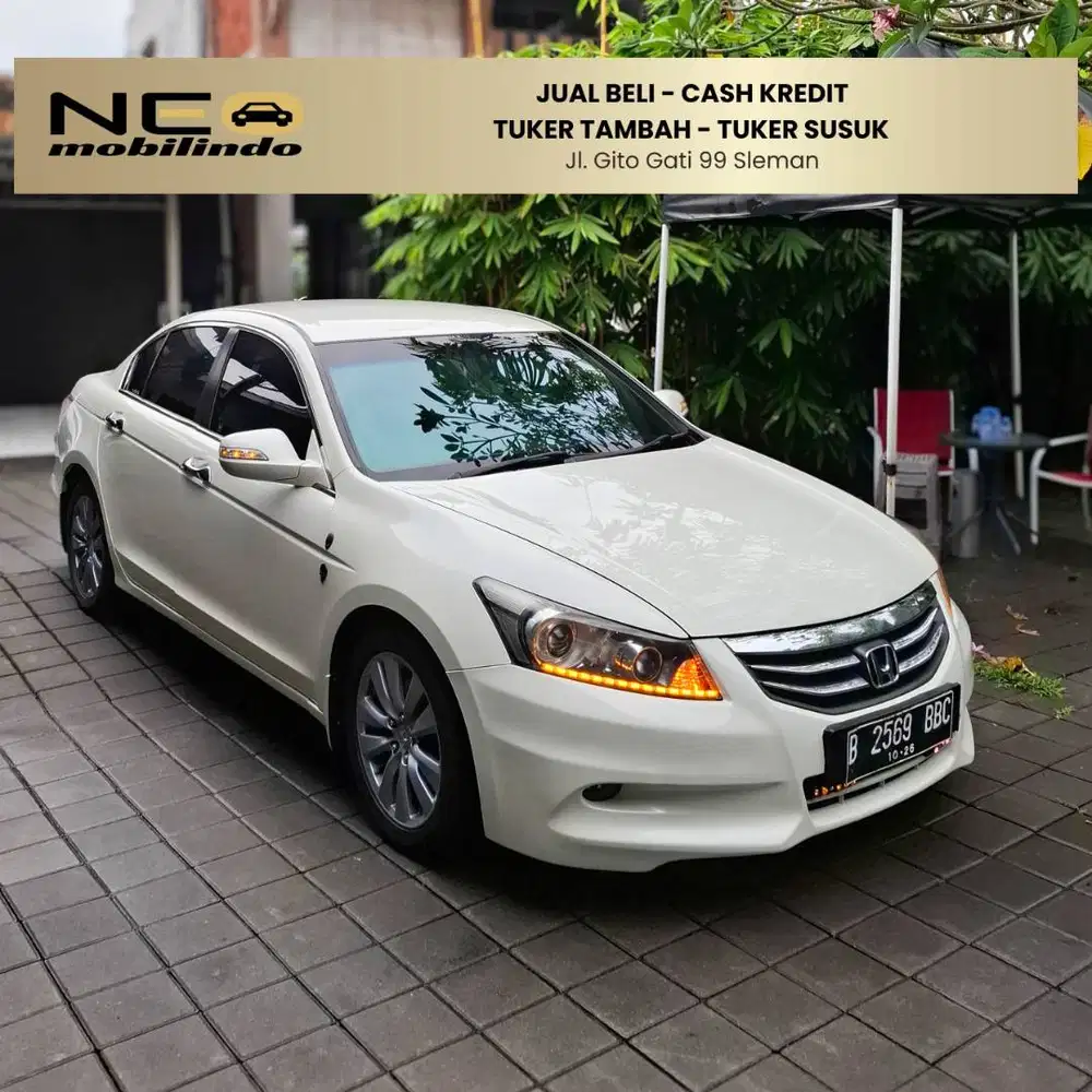 [ Garansi Mesin Matic ] HONDA ACCORD VTI-L 2.4 AT 2011 PUTIH