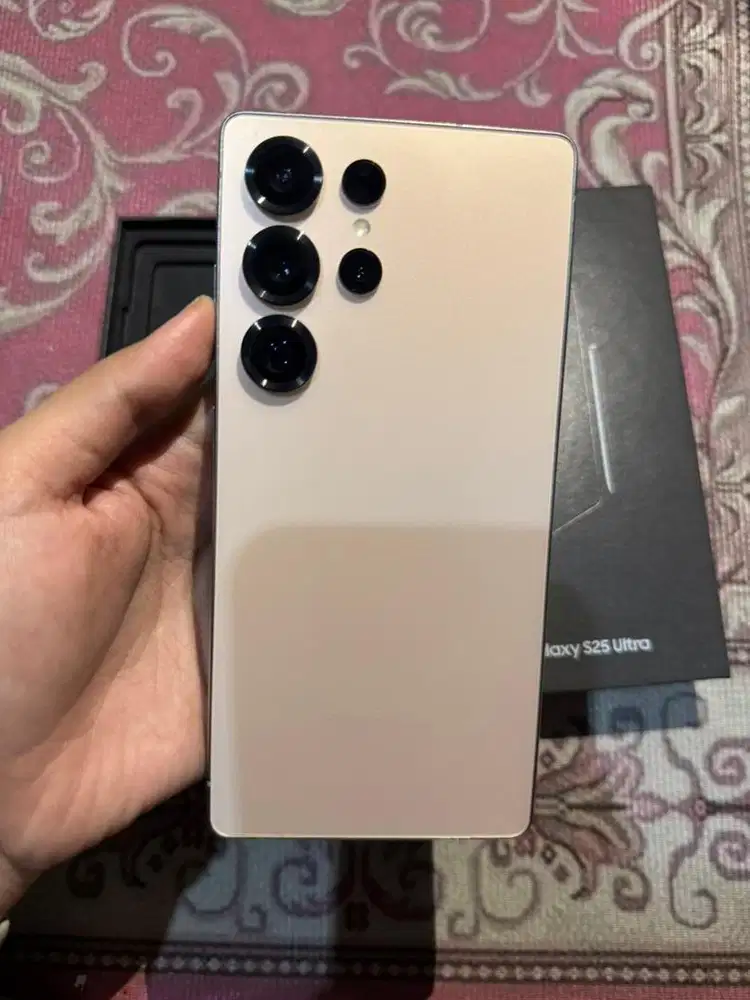 Samsung S25Ultra 12/512 GB pinkgold Fullset original mulus