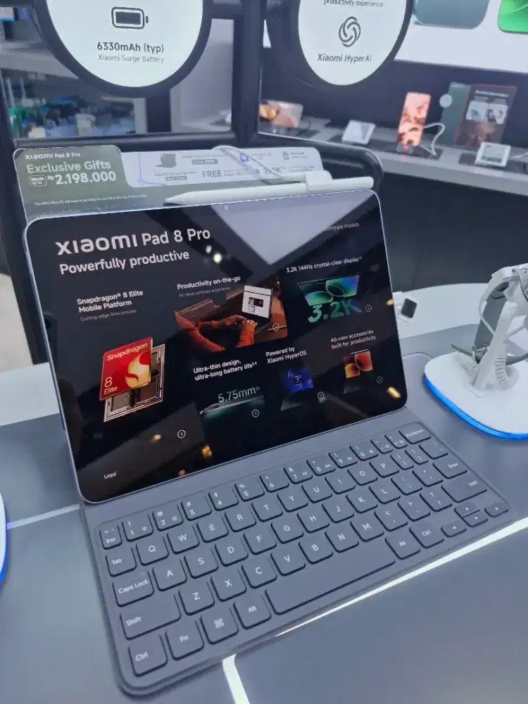 Xiaomi Pad 8 Pro 8/256GB Cicilan Tanpa Kartu Kredit Bunga Mulai 0%