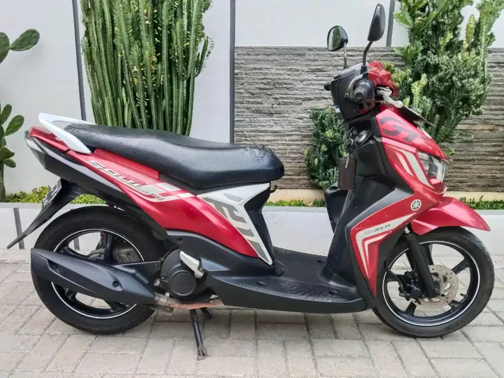 Yamaha Mio soul tahun 2014 mesin cvt halus di Tangerang siap pakai
