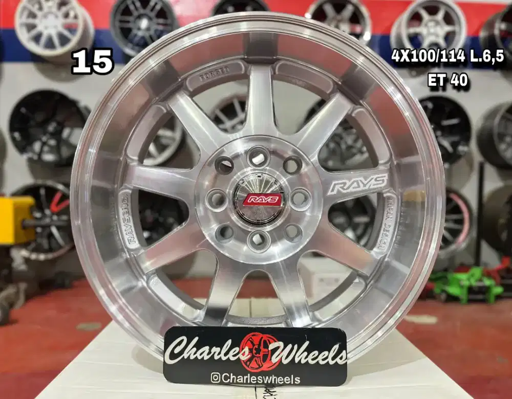 VELG RAYS ALAP RING 15 POLISH