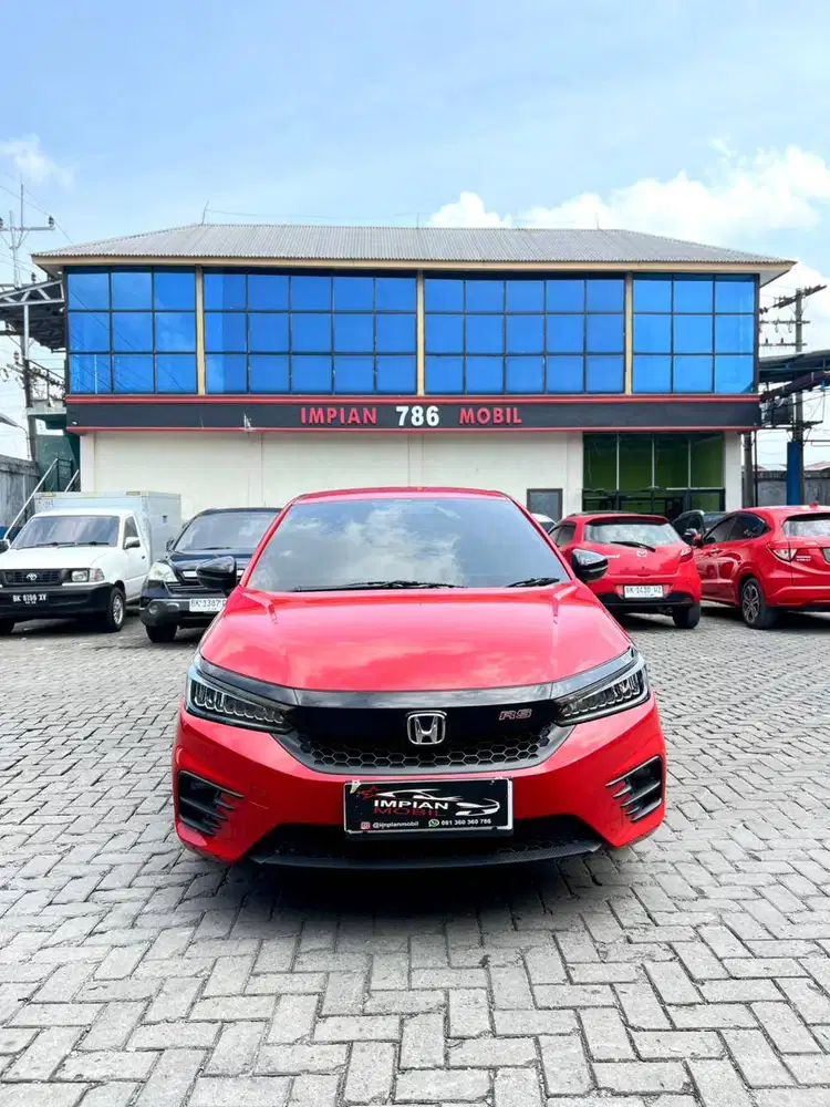 TDP 44JT Honda City RS M/T Merah 2022 yaris gr mazda 2 gt baleno agya