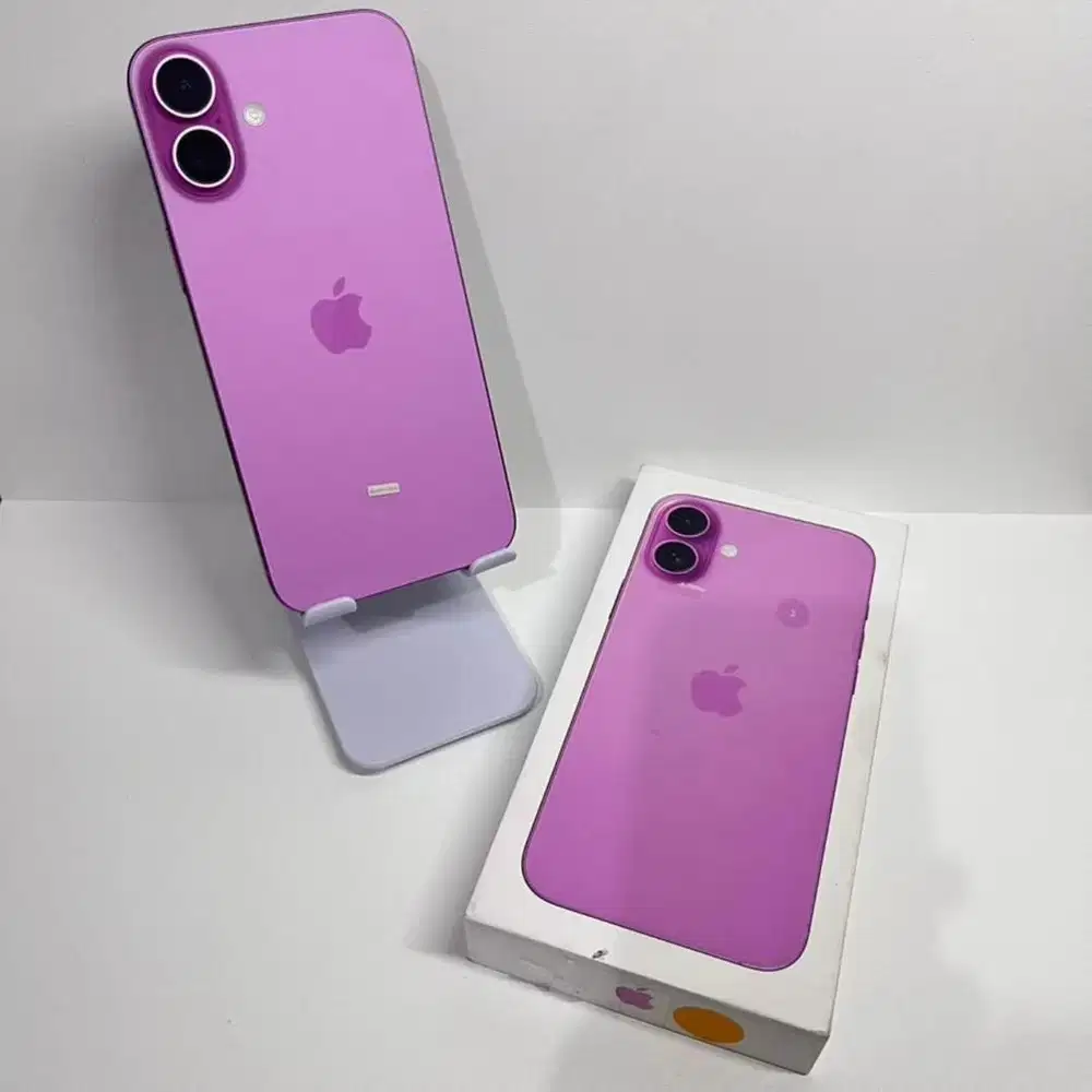 iPhone 16 Plus 128GB Pink ex Garansi Resmi iBox Like New