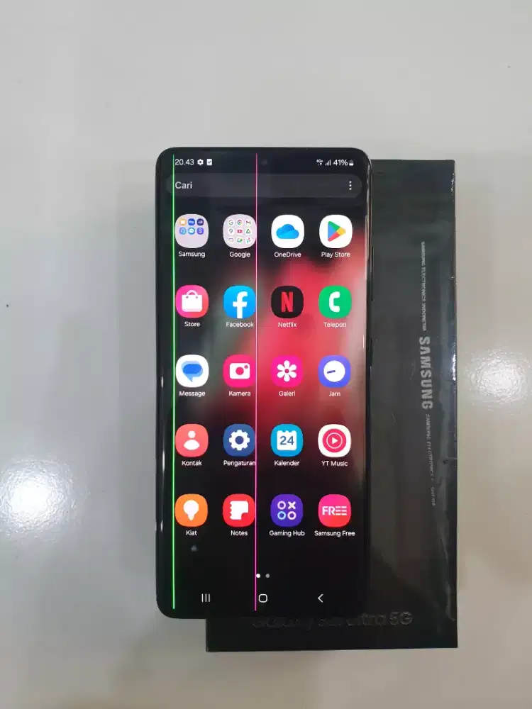 Samsung S21ultra 5G 12/256GB Resmi Sein Mulus lengkap