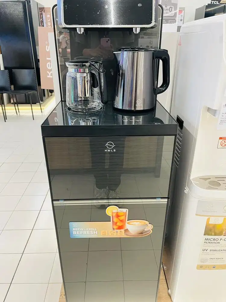 Kels Savon Dispenser with Tea Bar