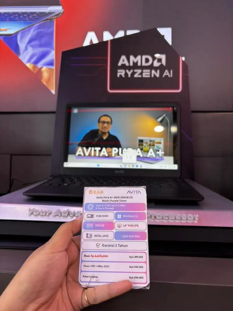 LAPTOP AVITA PURA A+ || CICILAN RINGAN DP 0%