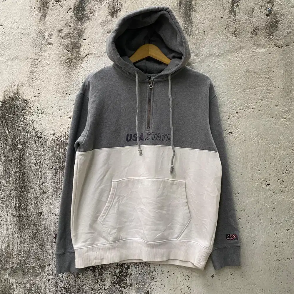 Hoodie halfzip California Who.A.U - Size M - Jaket half zipper
