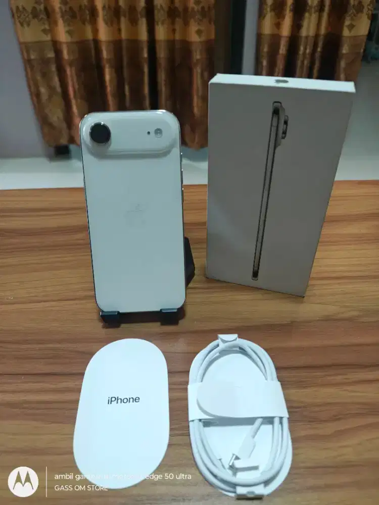 IPhone air 256gb 5G light gold beacukai