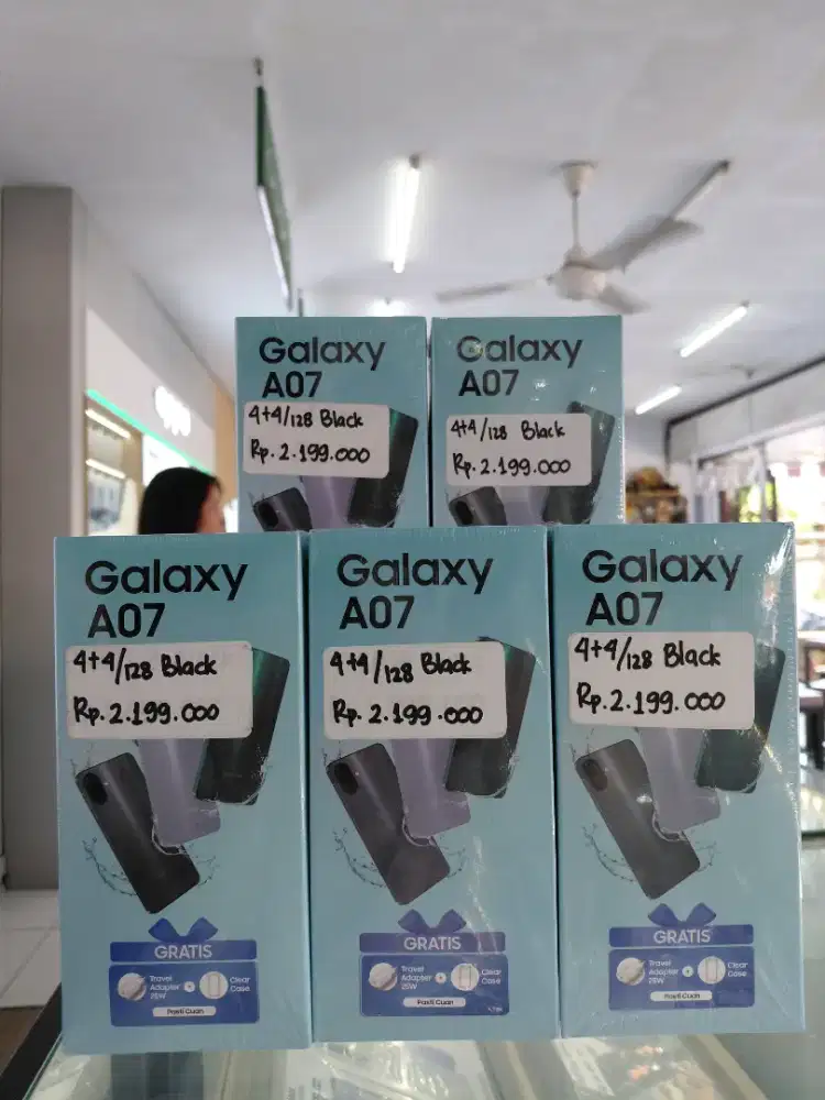 SAMSUNG GALAXY A07 4+4/128 FREE CASE + ADAPTOR