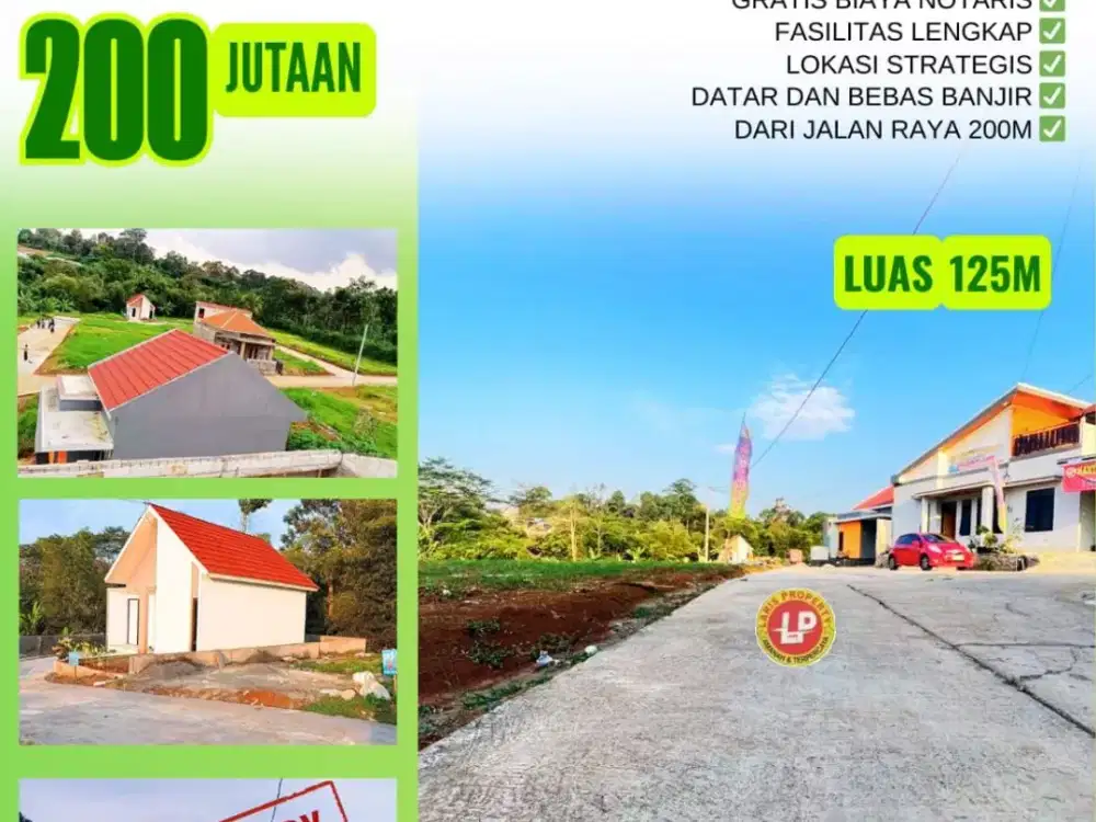 Tanah kavling premium harga murah di mangunsari gunungpati