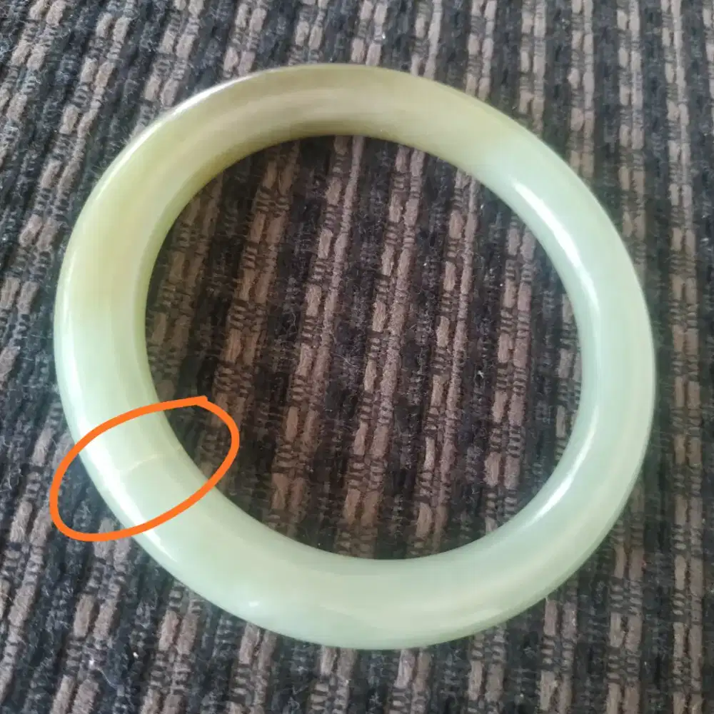 Gelang Giok Hijau Asli Cina