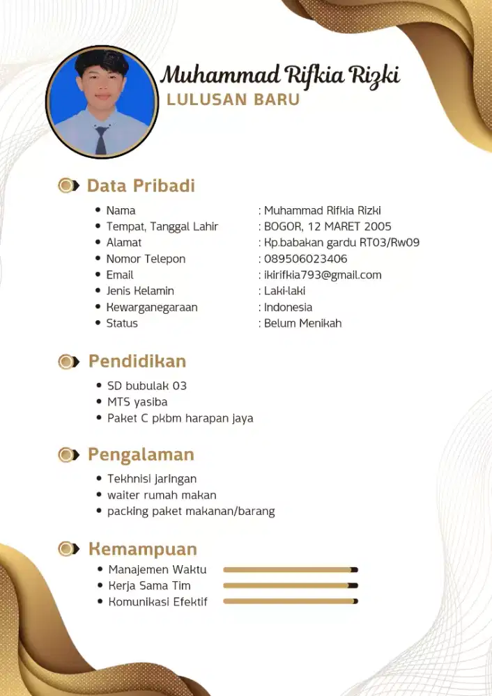 Cari lowongan pekerjaan