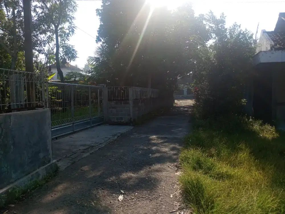 Tanah Pekarangan Datar Siap Bangun