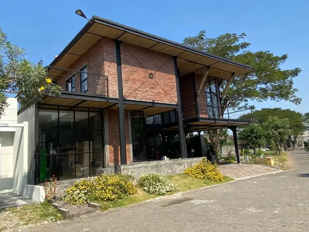 Rumah Dijual Sidoarjo Desain Industrial Puri Surya Jaya Gedangan
