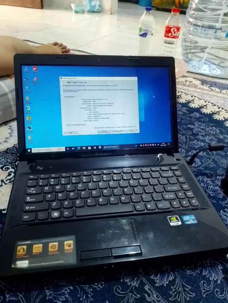 Laptop Lenovo g480 Intel core i5 ram 4 GB