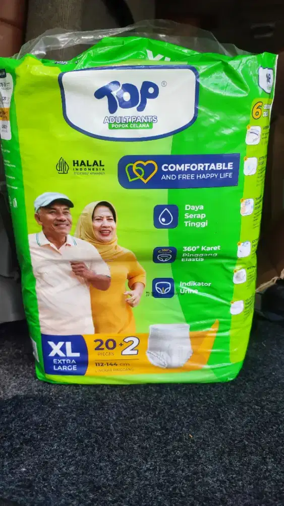 Pampers Dan underpad TOP