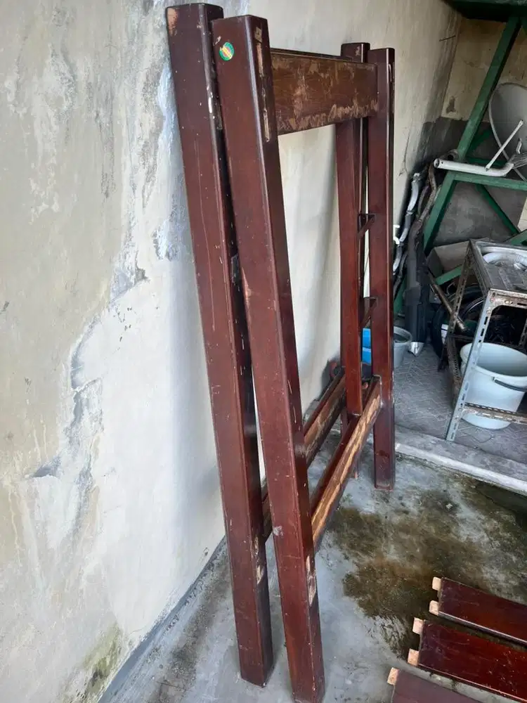 Rangka Kayu Jati Tua (Kasur tingkat)