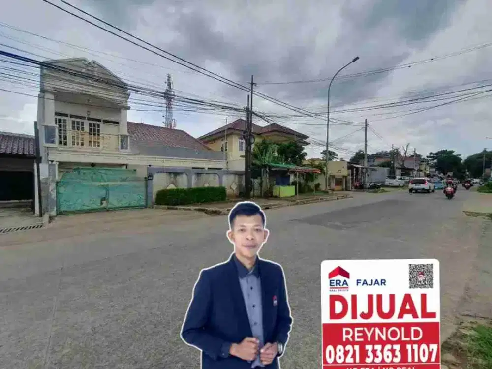 Rumah Mewah Pinggir Jalan Bukit Cinere selangkah ke Tol Desari Harga NJOP