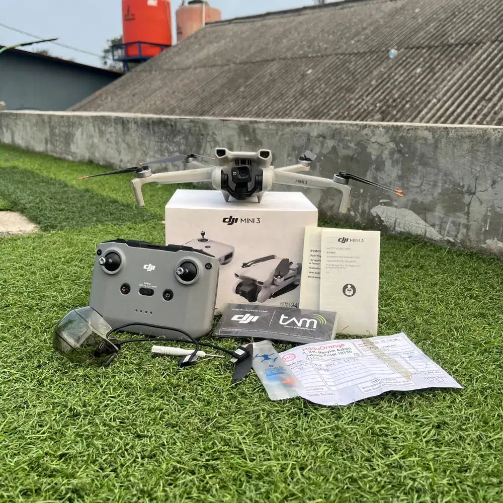 Drone Dji Mini 3 Basic Fullset Dus Box