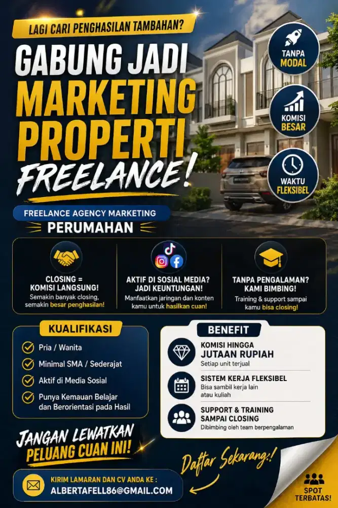 Lowongan kerja freelance marketing