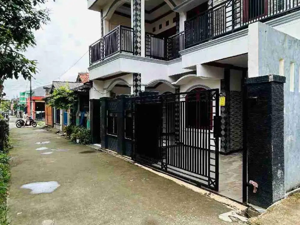Dijual Cepat - rumah ditambun utara 2lantai - siap huni - nyaman dan Asri
