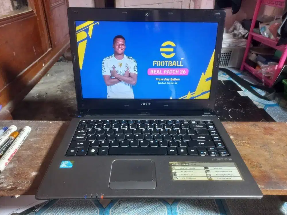 ACER 4743 i3 RAM 4 GB SSD FULLGAMES