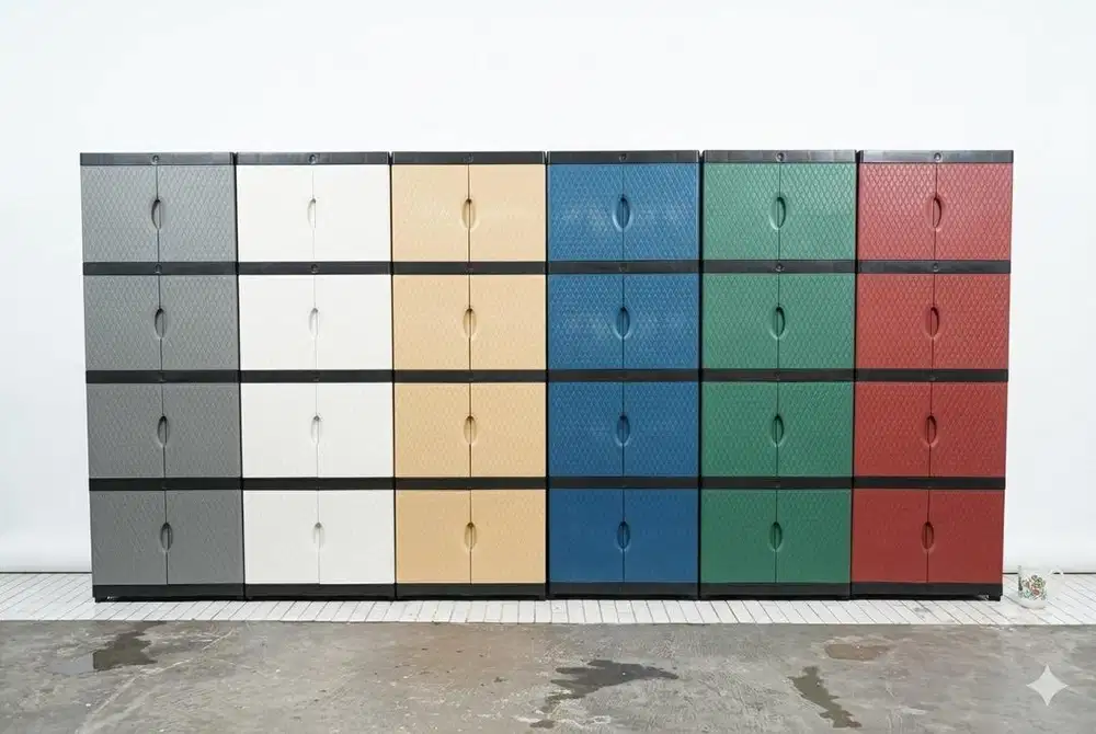 Lemari Plastik 4 Susun