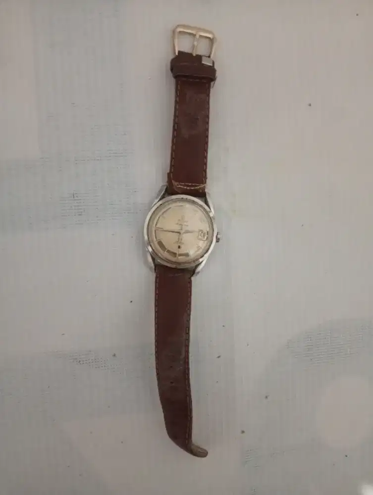 Jam tangan titoni jadul tenaga kinetik