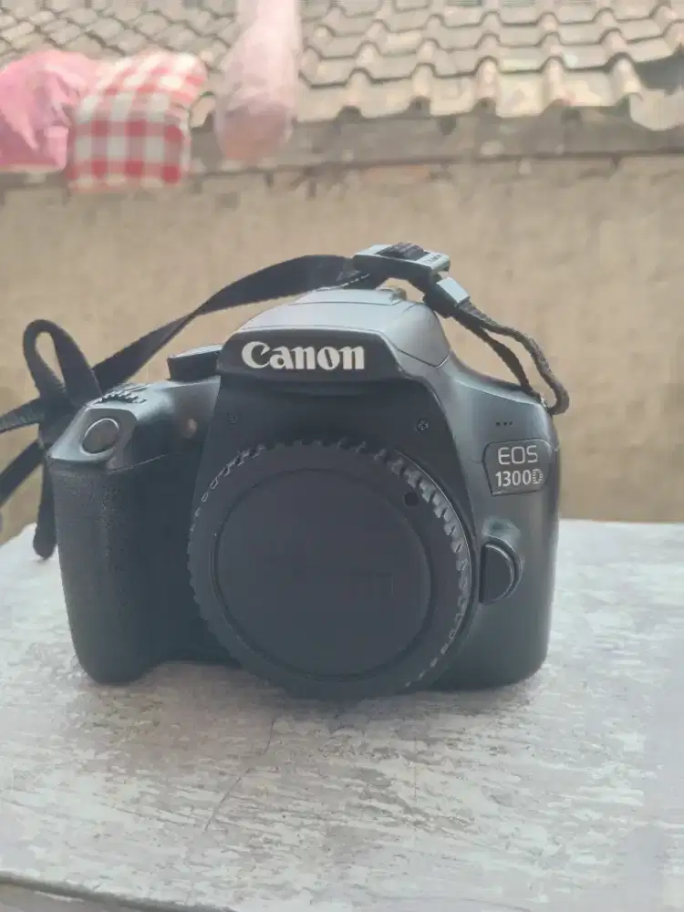 Dijual BU Kamera Dslr Canon 1300d fullset siap pakai