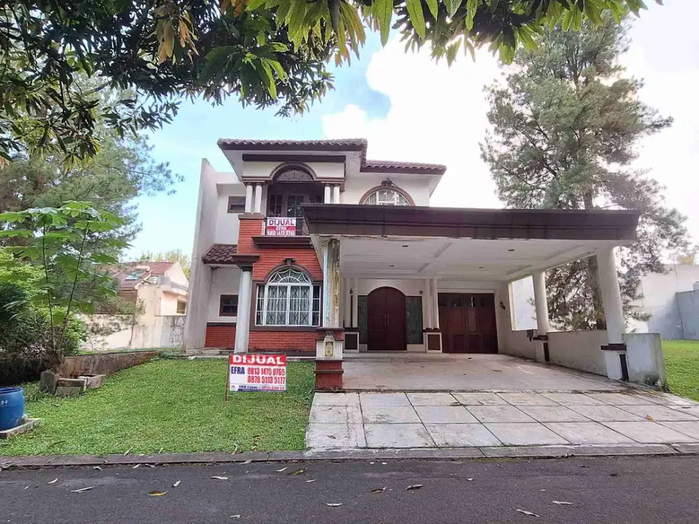rumah mewah termurah kota wisata cluster depan dekat tol