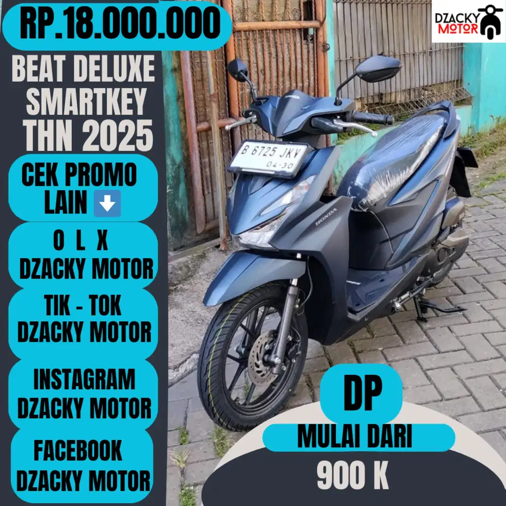 BEAT DELUXE SMARTKEY THN 2025 SECOND LIKE NEW