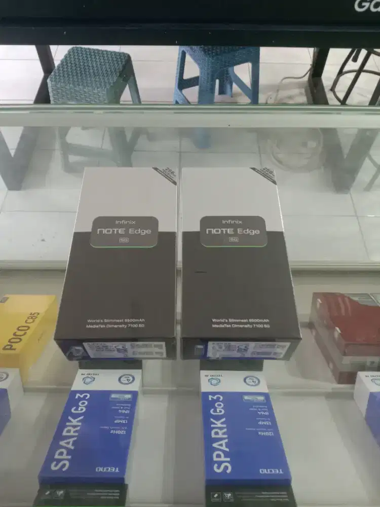 Fast respon WA Infinix Note Edge 5G 8+8/256 Garansi resmi 1thn