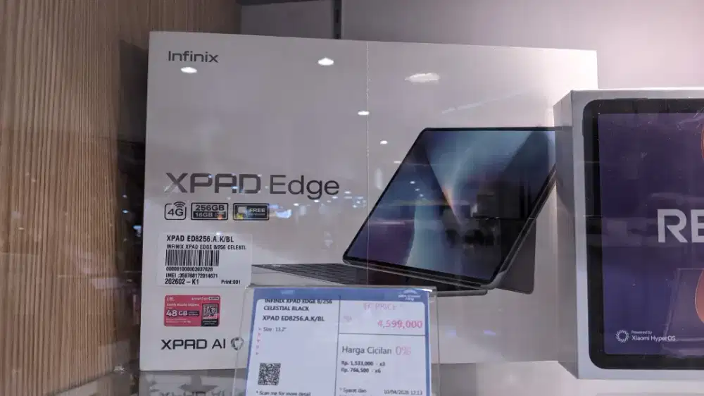 INFINIX XPAD EDGE 8/256 CELESTIAL BLACK