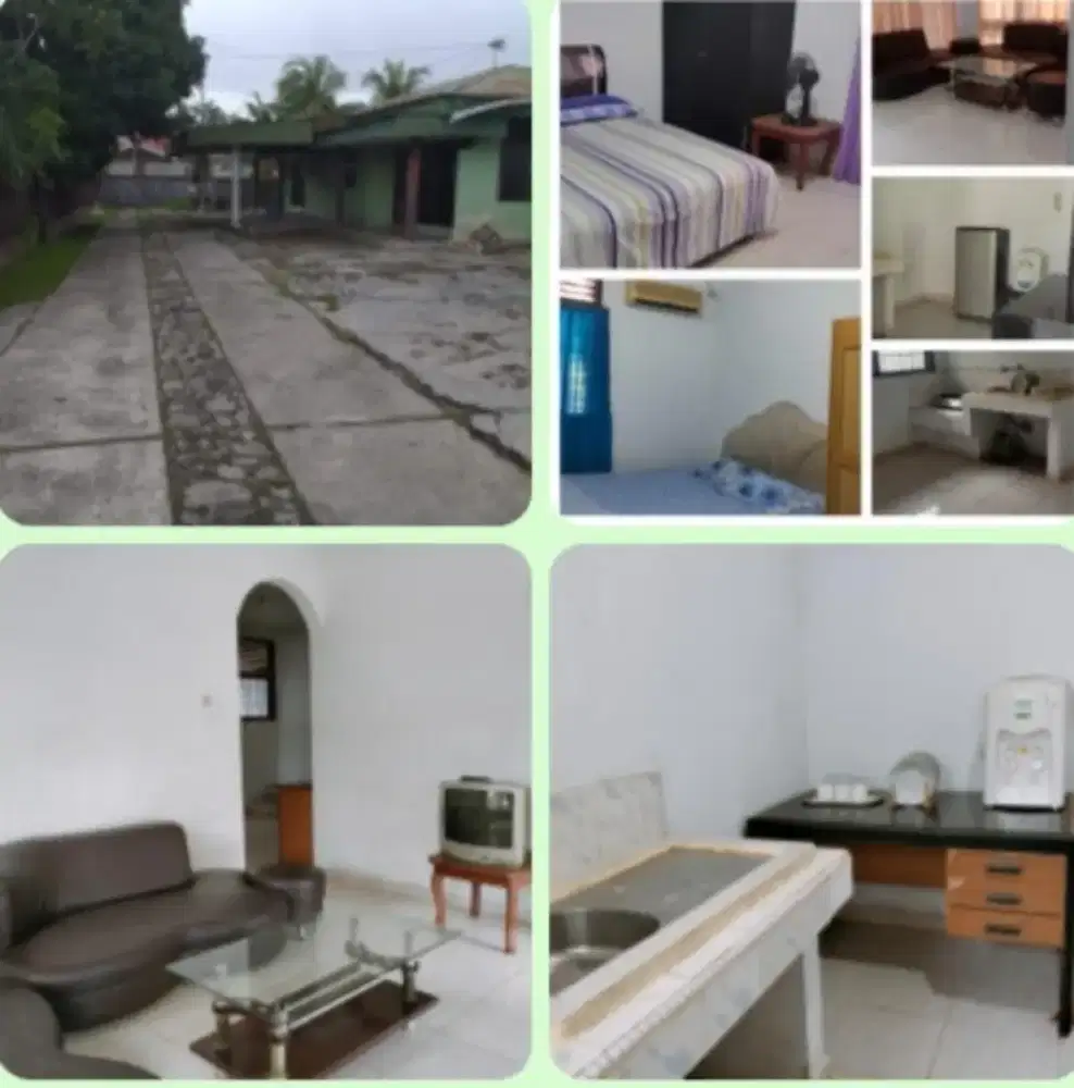 Disewakan rumah berfasilitas/non khusus muslim,rumbai