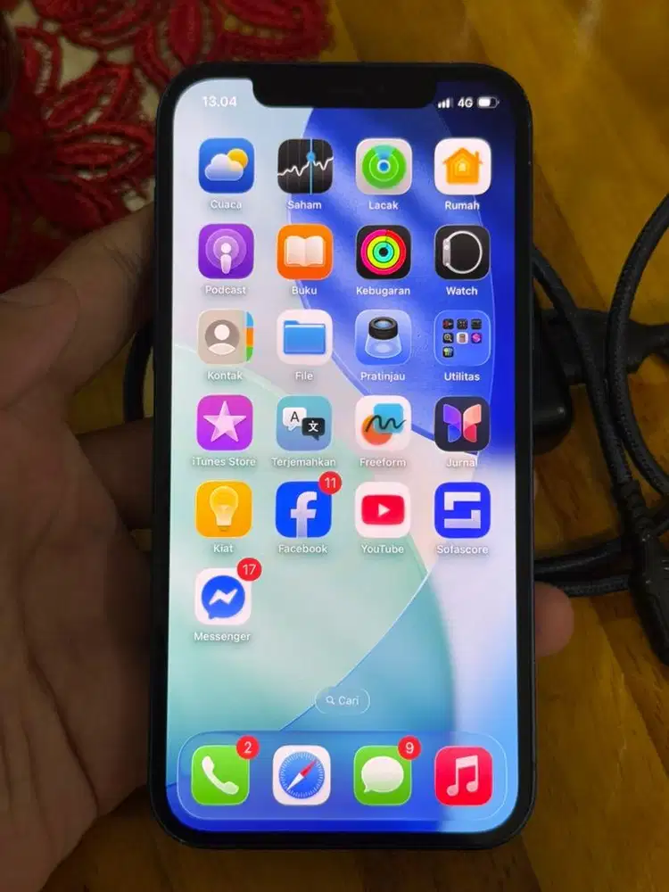 dijual iphone 12 128gb beacukai lengkap! silahkan cek kondisi