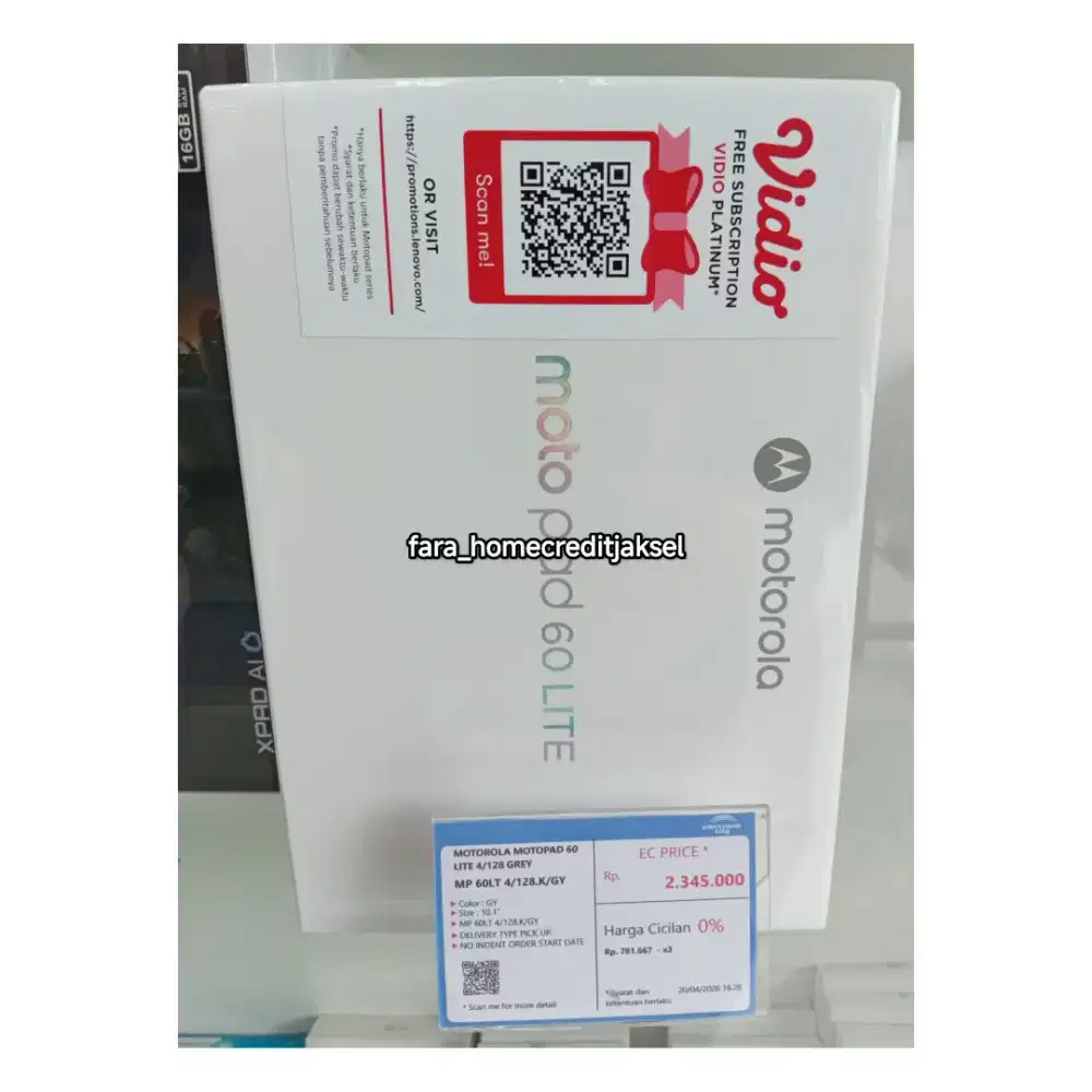 Motorola Motopad 60 Lite 4/128 Grey