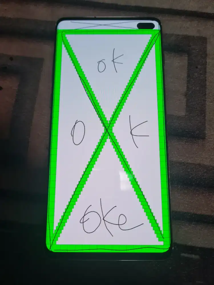 LCD samsung S10 plus original copotan normal