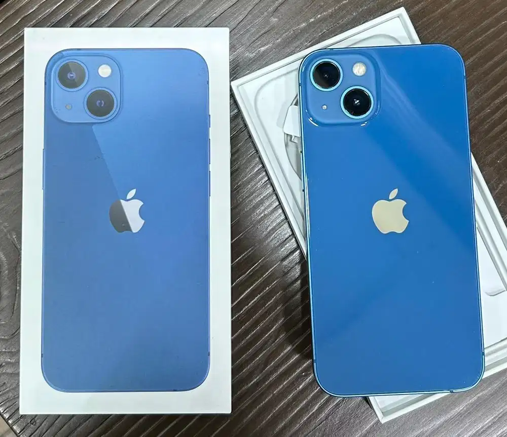 Iphone 13 blue 128gb ibox nominus fullset