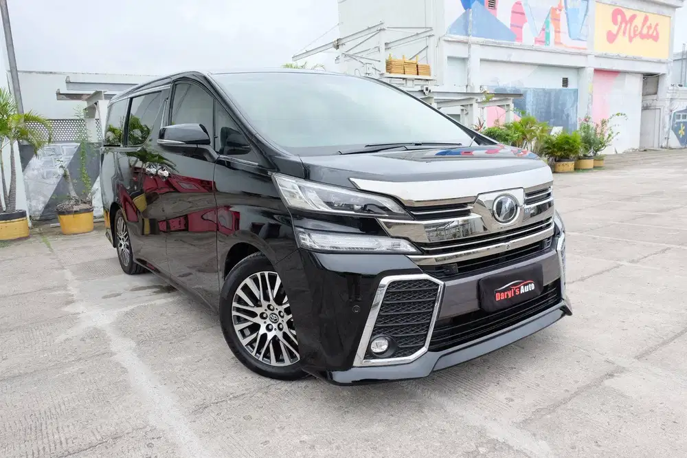 2017 Toyota Vellfire ZG Premium Sound JBL New Model Facelift TDP 120JT