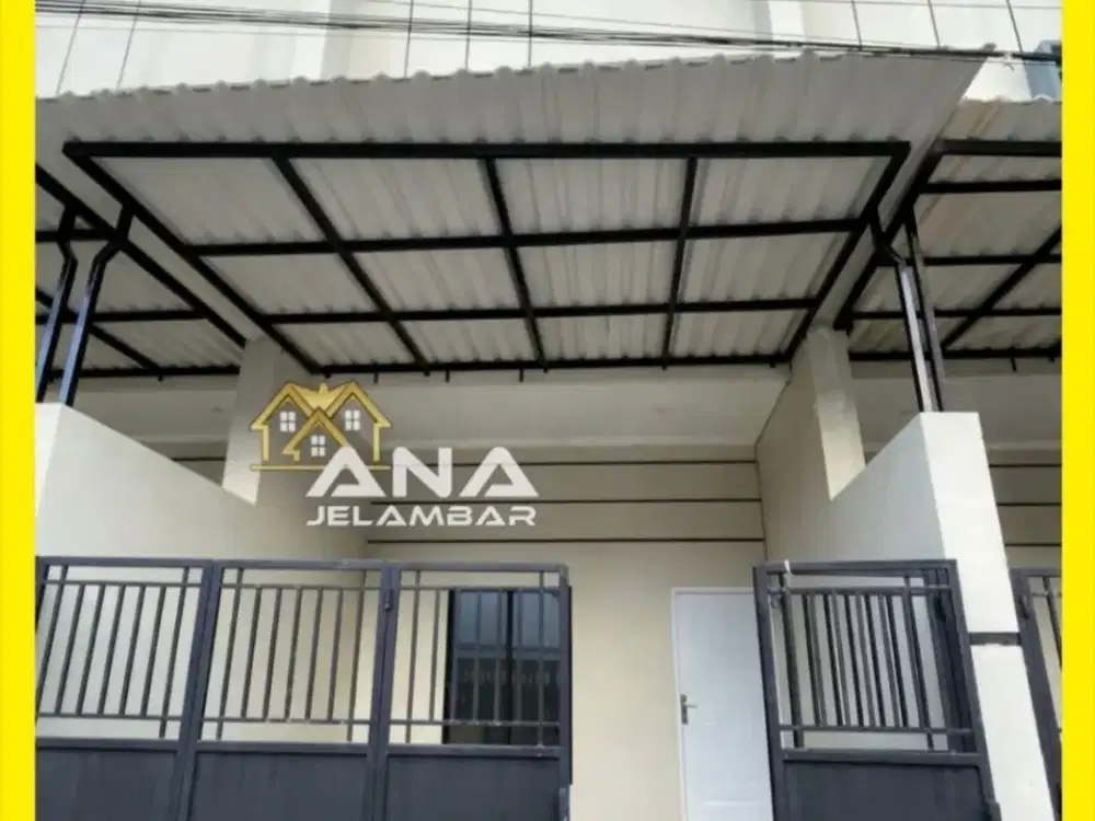 ANA RUMAH BARU 3LT LUAS 4.3X12M JALAN 1 MOBIL DI JELAMBAR