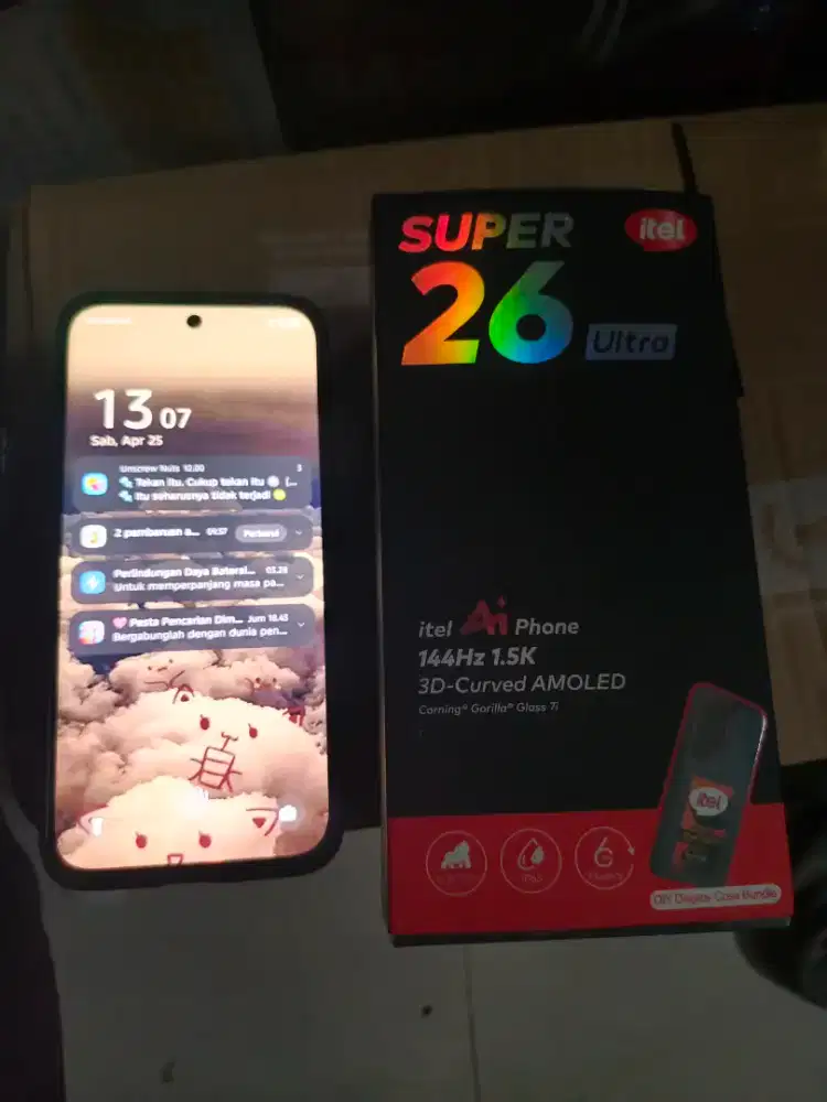 Itel s26 ultra ram8+5gb/256gb