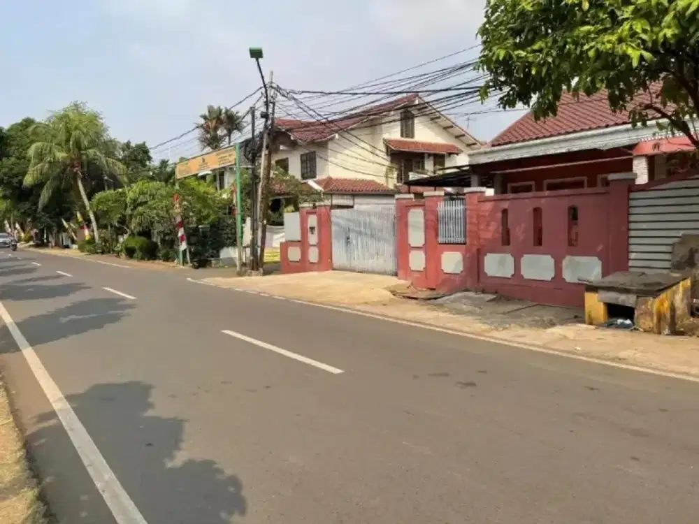 BISA USAHA.! RUMAH PINGGIR JALAN DUREN SAWIT