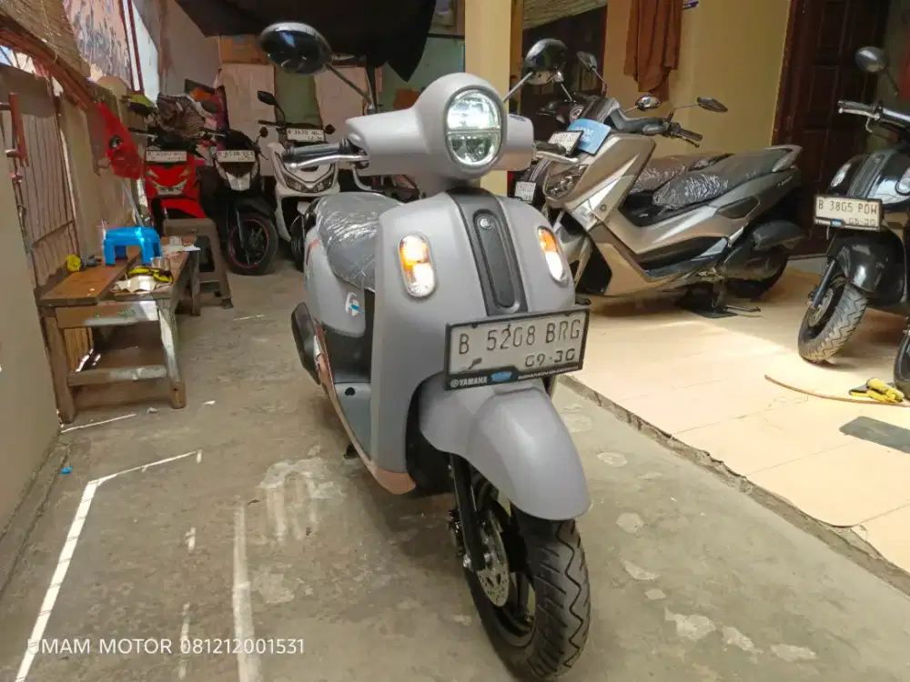 KM 4RB YAMAHA FAZZIO KUNCI 2025 BLN 9 BS TT 2024 DI CILEDUG HARGA PAS