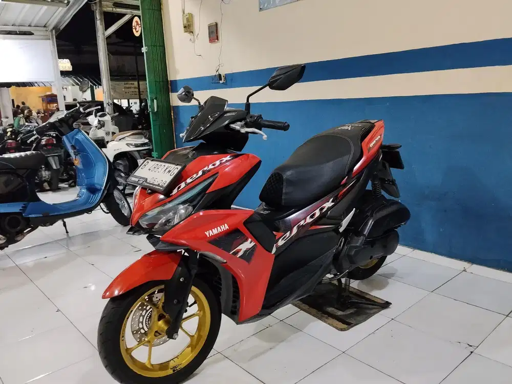 (#) yamaha aerox new 155cc 2022 siap pakai super mulus
