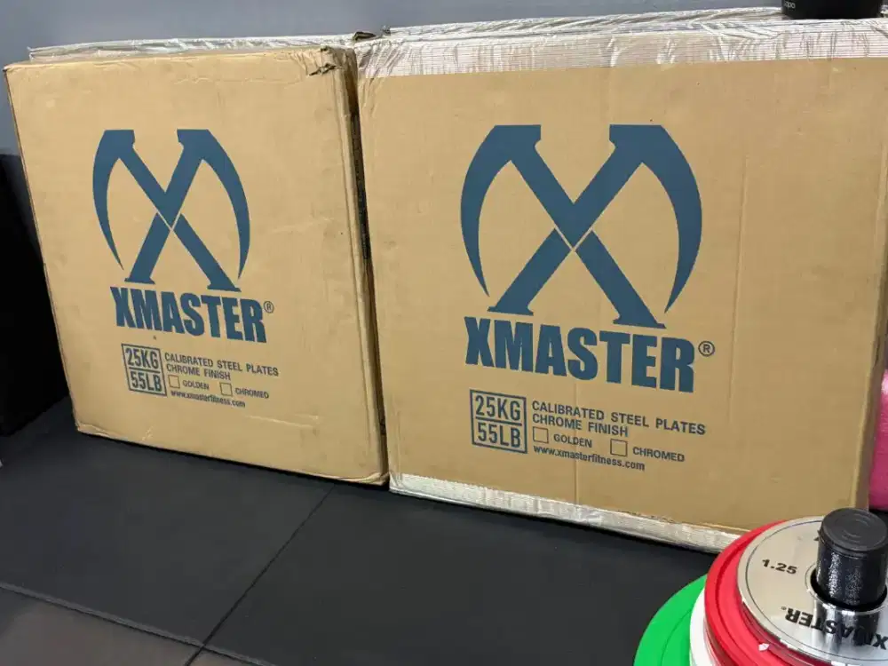 XMASTER Powerlifting Calibrated Plate 25KG