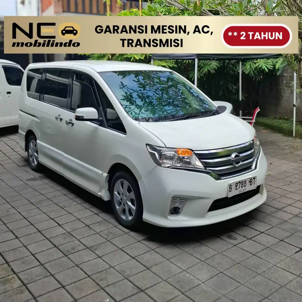 [ Garansi Mesin Matic ] NISSAN SERENA 2.0 HWS BENSIN AT 2014 PUTIH