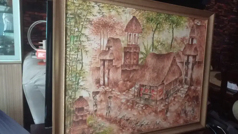 Lukisan Kanvas Ukuran 80x100