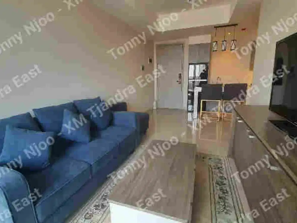 Apartemen Grand Sungkono Lagoon Tower Caspian 2 Kamar Tidur Mewah Baru Gres