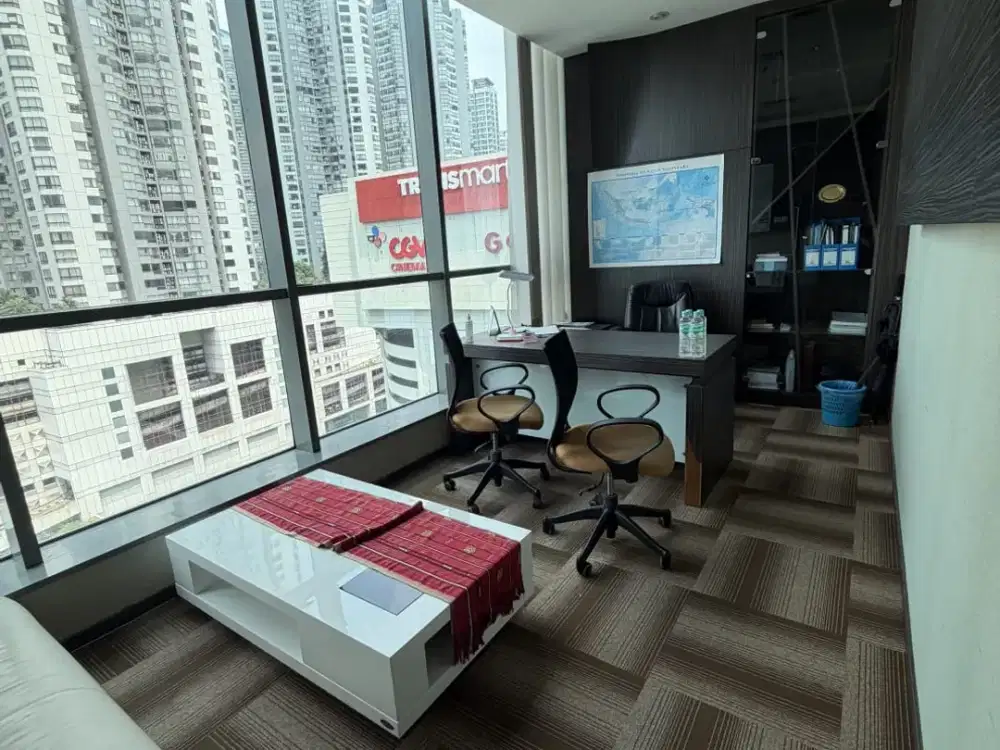 Dijual Cepat Ruang Kantor Apl Tower di Tanjung Duren Jakarta Barat